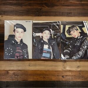 Signed nct127 posters jungwoo Taeyong mark kpop